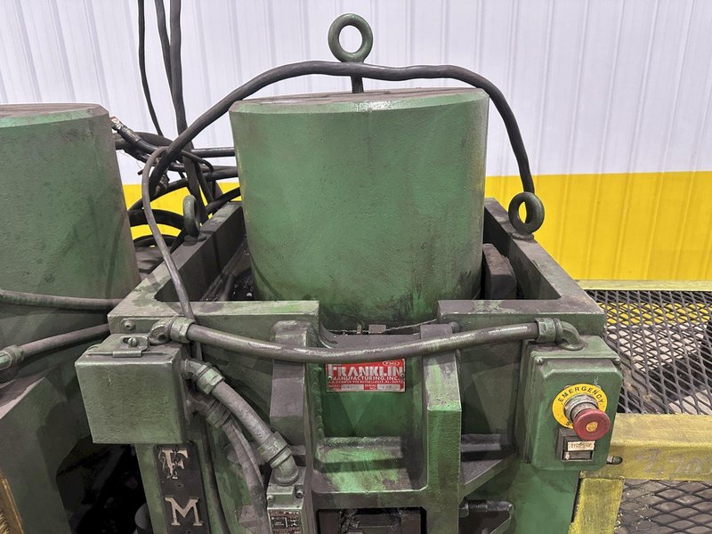 16&quot; X 1&quot; STEEL PLATE FRANKLIN FMI HYDRAULIC PUNCH &amp; SHEAR LINE: STOCK #23099