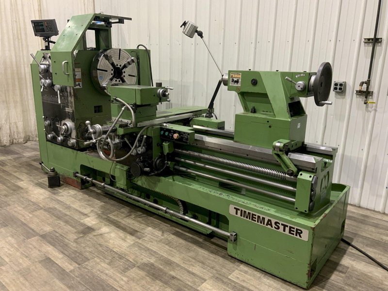 36" X 60" TIMEMASTER GAP BED ENGINE LATHE: STOCK #80849