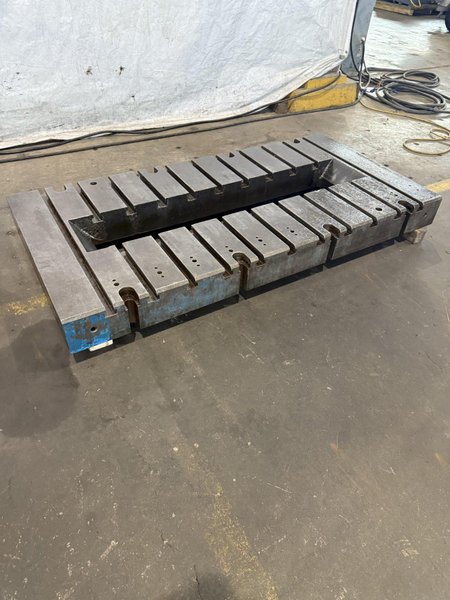 36&quot; X 72&quot; T-SLOTTED BOLSTER PLATE. STOCK #0132325