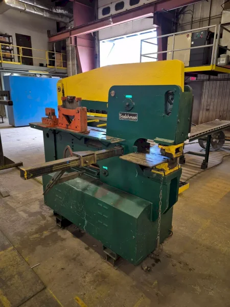 90 TON SCOTCHMAN 9012-24M HYDRAULIC IRONWORKER