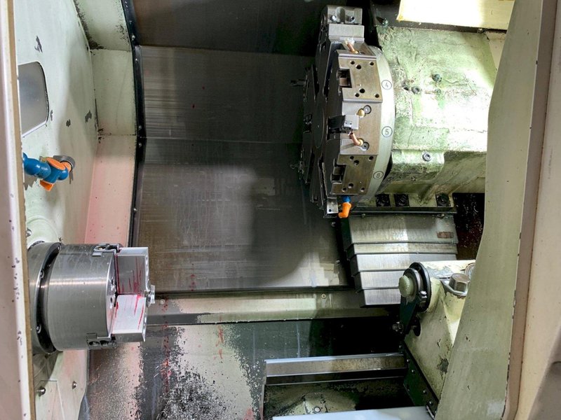 2007 DMC 6TL 2 AXIS CNC LATHE w/Fanuc Control, Tailstock, 6&quot; Chuck