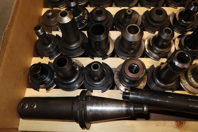 CAT50 Tool Holders - Rigid Endmill, XCNA 1000/32, Shell Mill &amp; More (44)- Auction Item