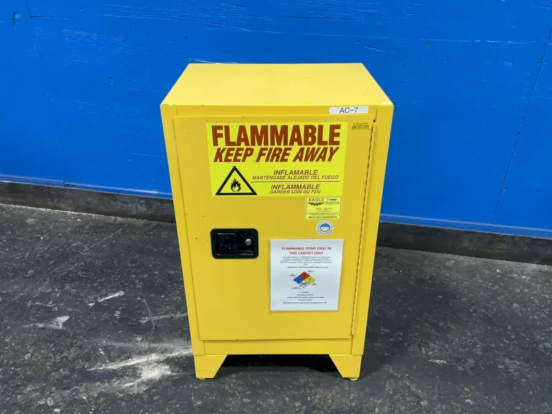 EAGLE 12 GALLONS FLAMMABLE LIQUID STORAGE CABINET  -  1925LEGS