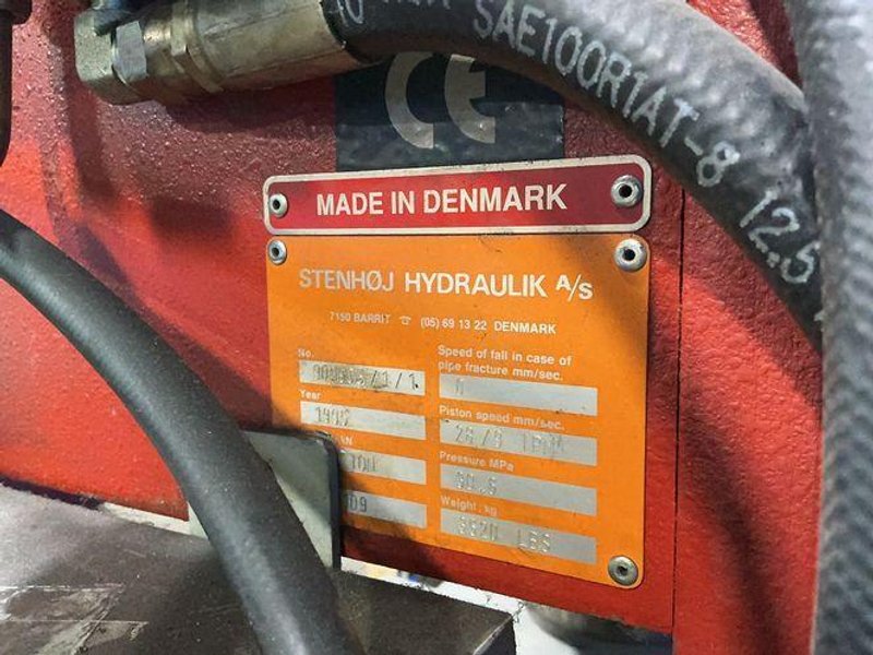 STENHOJ HYDRAULIK 150 TON HYDRAULIC H-FRAME PRESS  -  150