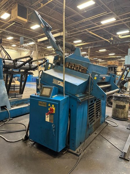 MINSTER Coil Reel And Powered Straightener Combination 20,000 Lbs. x 50" Wide
