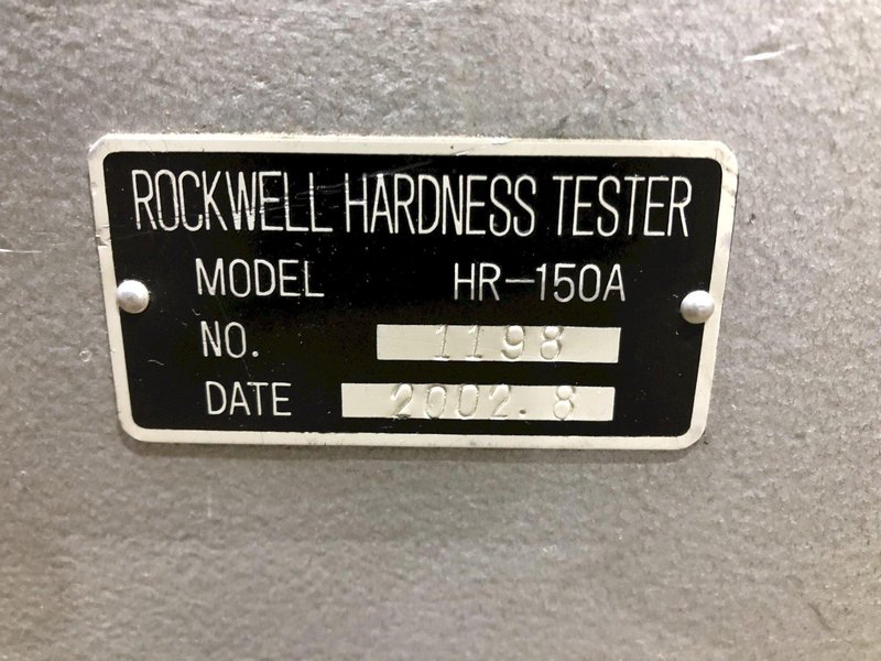 ROCKWELL MODEL HR-150A HARDNESS TESTER: YOBRO #25879