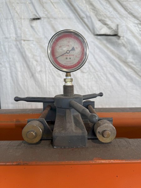 75 TON DAKE 75H HYDRAULIC H-FRAME PRESS. STOCK # 0344625