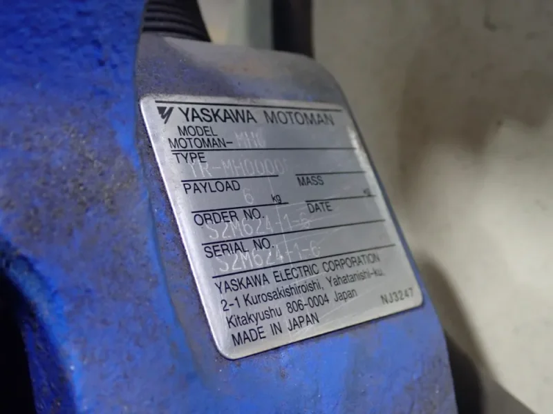 MOTOMAN / YASKAWA ELECTRIC 1.5KVA ROBOT  -  MH6
