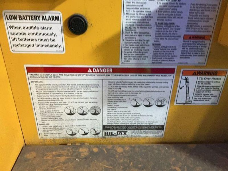BIL-JAX 19' MAX HEIGHT ELECTRIC STOCK PICKER  -  ESP-19