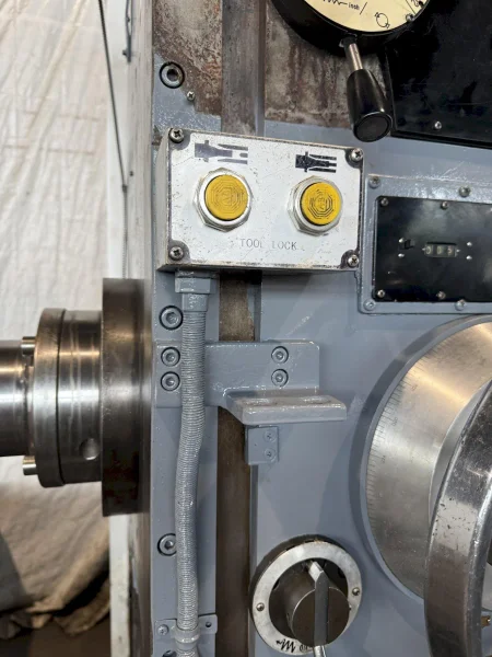 4" DAEWOO MODEL #D11ORT TABLE TYPE HORIZONTAL BORING MILL, #50 TAPER: YOBRO #25782