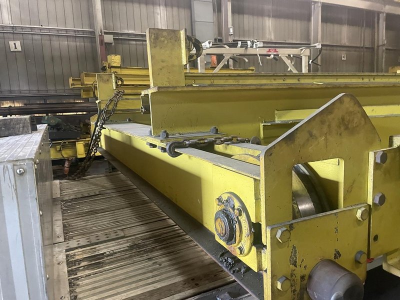 20 TON X 40' ROBBINS &amp; MEYERS OVER HEAD BRIDGE CRANE: STOCK #76089