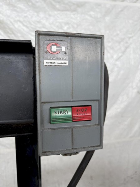 25 TON SAVAGE PNEUMATIC H-FRAME PRESS. STOCK # 0559925