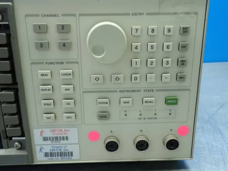 AGILENT SCALER NETWORK ANALYZER  -  8757D