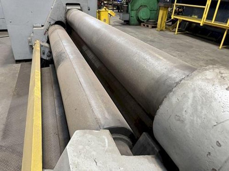 10' X 3/4" BERTSCH 3 ROLL INITIAL PINCH MECHANICAL PLATE ROLL