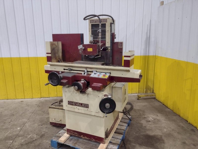 6" x 18" CHEVALIER SUPER 618 HYDRAULIC AUTOMATIC HORIZONTAL SURFACE GRINDER: YOBRO #24977