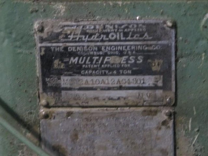 Denision Hydroilic 4-Ton Multipress with Stand- Auction Item