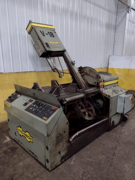 18" X 20" HYD-MECH MODEL V18 SERIES II VERTICAL BAND SAW: STOCK #24965