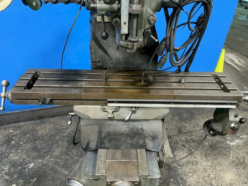 BRIDGEPORT 9” X 42” VERTICAL MILL