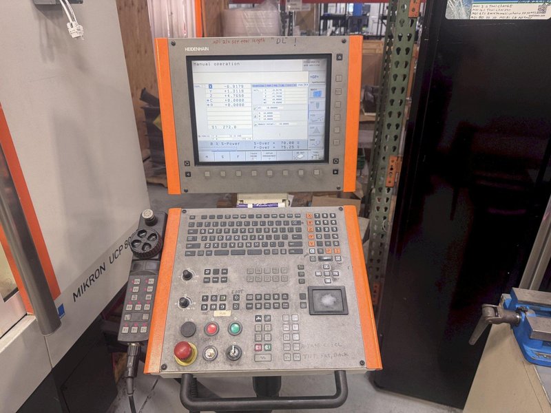 2013 GF AgieCharmilles Mikron UCP 800 Duro Used 5-Axis CNC Vertical Machining Center For Sale