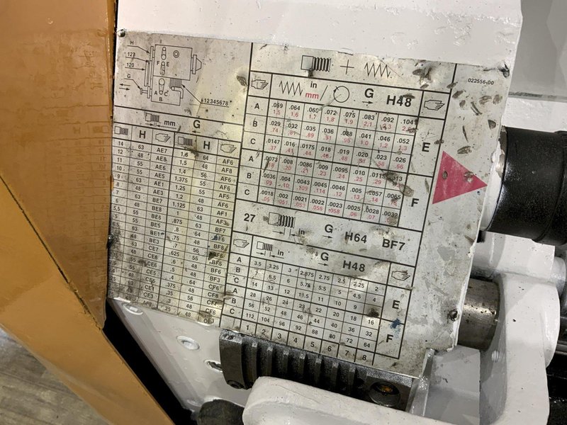 19" X 80" LEBLOND MAKINO ENGINE LATHE: STOCK #80827