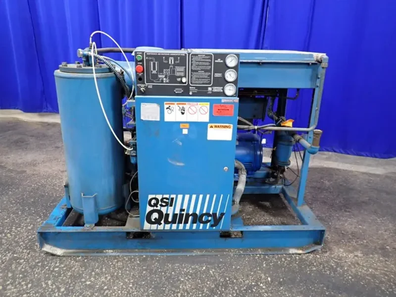 QUINCY 50 HP ROTARY SCREW AIR COMPRESSOR  -  QSI 235