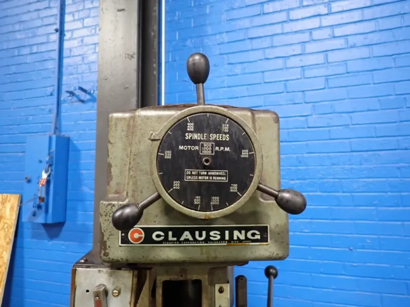 CLAUSING 18" X 15.5" DRILL PRESS  -  2276