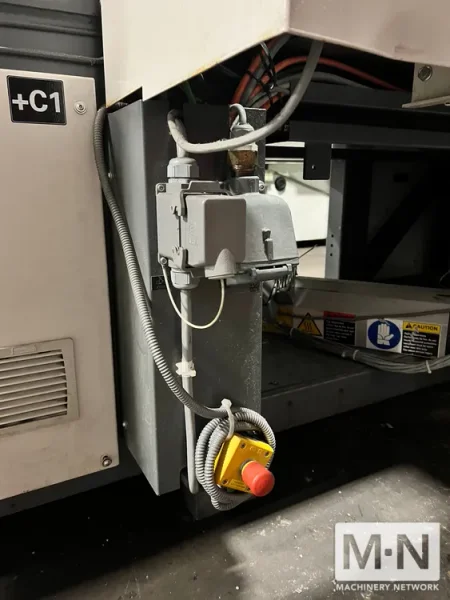 110 TON 3.7 OZ KRAUSS MAFFEI MODEL 100-180AX ELECTRIC INJECTION MOLDING MACHINE MFG 2011 SERIAL # 61015143