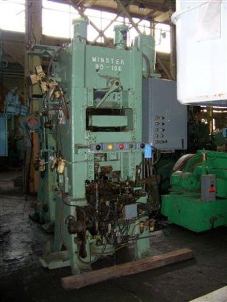 100 TON MINSTER MODEL #90-100 KNUCKLE JOINT PRESS