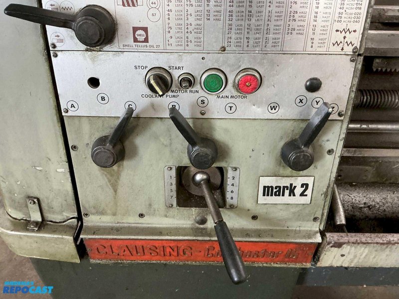 15&quot; X 50&quot; CLAUSING MODEL #15 COLCHESTER ENGINE LATHE: YOBRO #23986