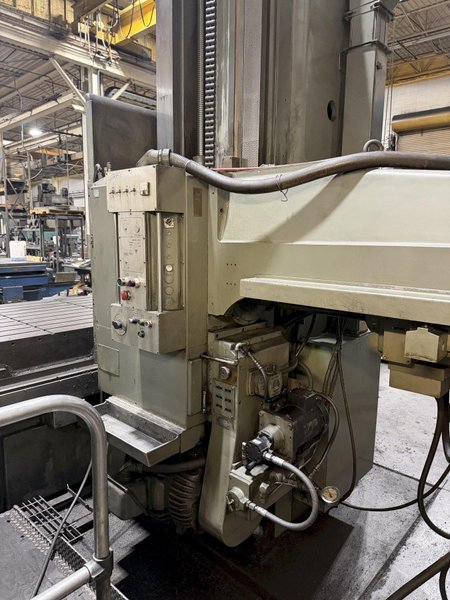 5" DEVLIEG 5K-120 CNC HORIZONTAL BORING MILL WITH UPDATED FAGOR CONTROL. STOCK # 0219826