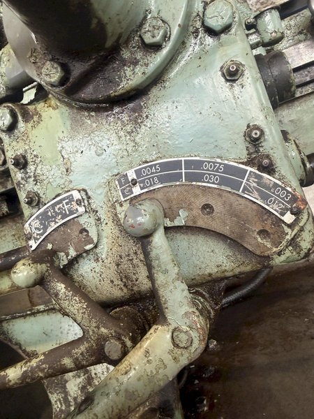 WARNER &amp; SWASEY NO.3 TURRET LATHE WITH TAPER ATTACHMENT. STOCK # 0874326