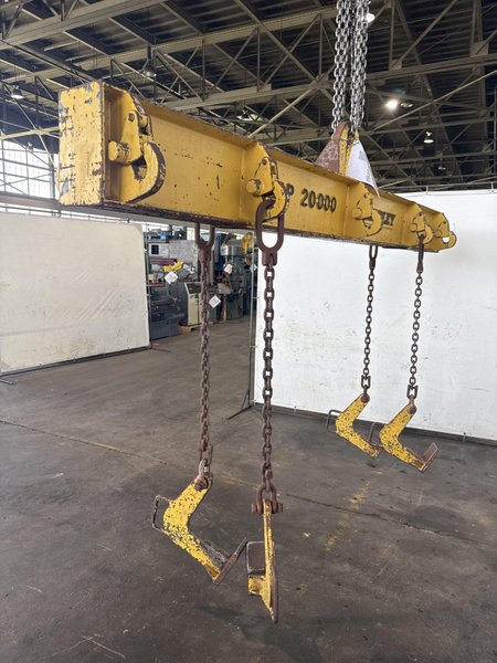 20,000 LB X 10&#039; BRADLEY SPREADER BAR. STOCK # 0450025.