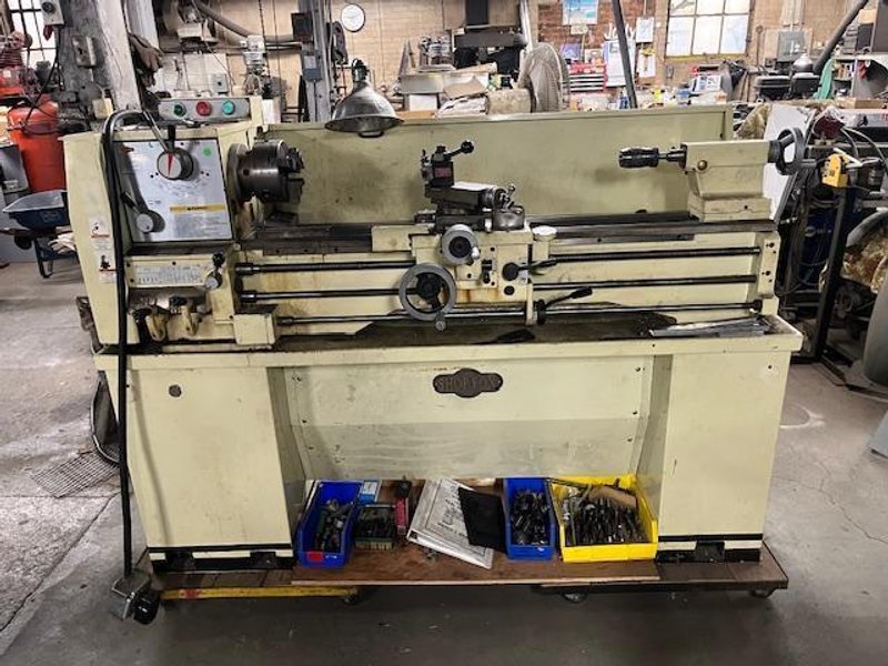 Shop Fox Lathe 13 x 40 Gap Bed, Tailstock , 2000 RPM, Steady Rest
