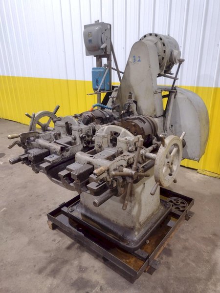 1.5" LANDIS DOUBLE SPINDLE PIPE &amp; BOLT THREADER : STOCK #20037