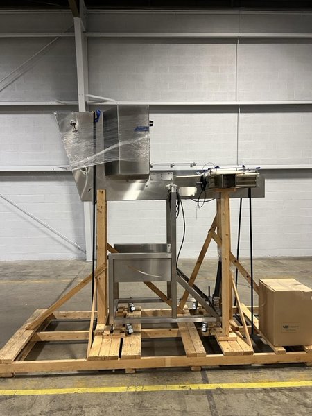 A.P.E.S. Explosion Proof Liquid Filling Line, 2021 – NEVER USED, Still on OEM Skidding