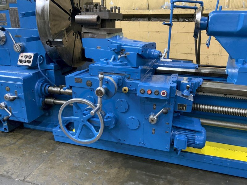 40" X 50" RYAZAN GAP BED ENGINE LATHE: STOCK #80596