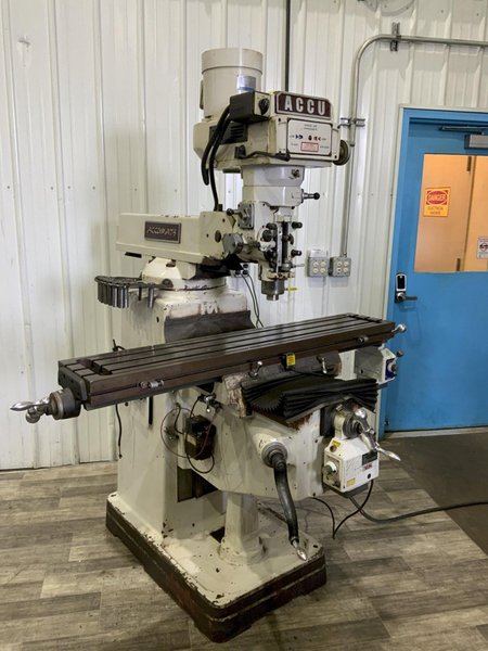 3 HP ACCU MODEL #AC3KV RAM TYPE VERTICAL MILL: STOCK #80916