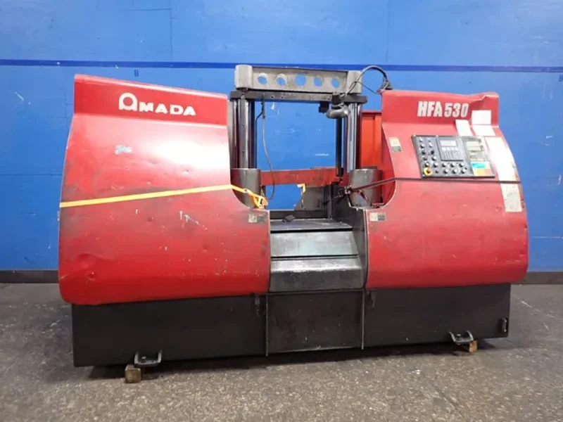 AMADA 24" X 33" HORIZONTAL BAND SAW  -  HFA530