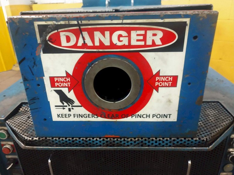 3&quot; EAGLE MODEL #IO 2000 I/O HYDRAULIC  END FORMING MACHINE: STOCK #14108