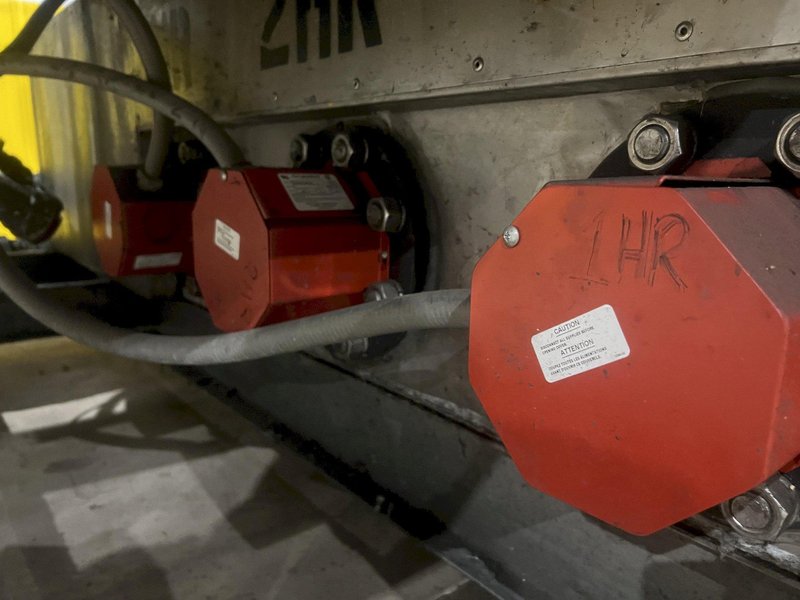 3 STAGE X 36&quot; X 18&quot; WALSH MODEL #AOE286 STEEL MESH-BELT PASS-THROUGH STAINLESS WASHER: STOCK #20166