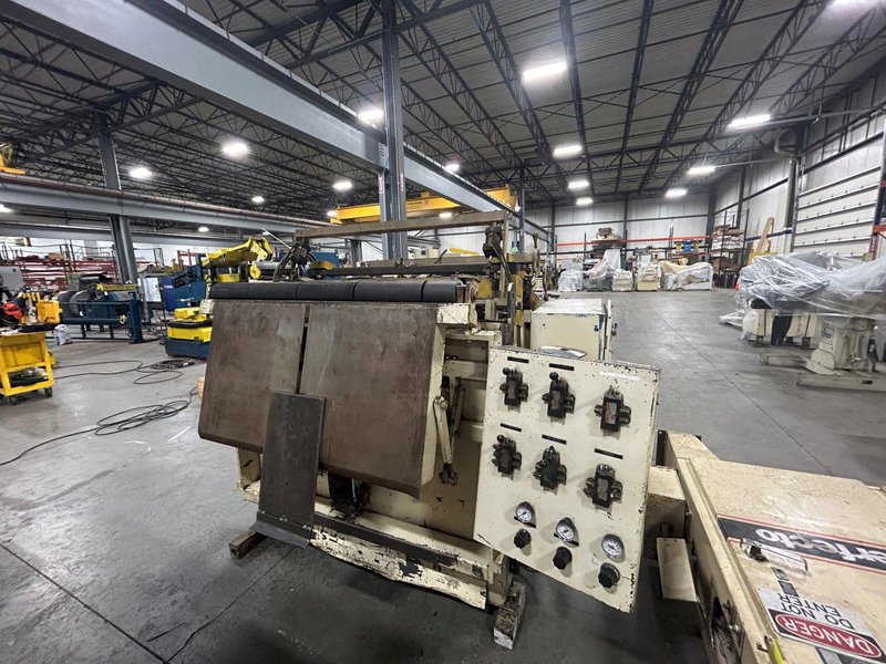 ROWE Coil Reel And Straightener Combination 20,000 Lbs. x 50” Wide