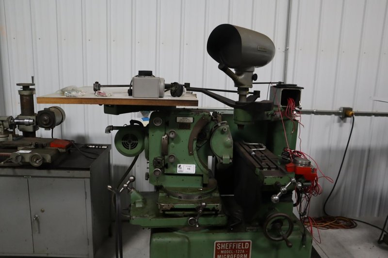 Sheffield 122A Micro-Form Grinder - Not Operational- Auction Item