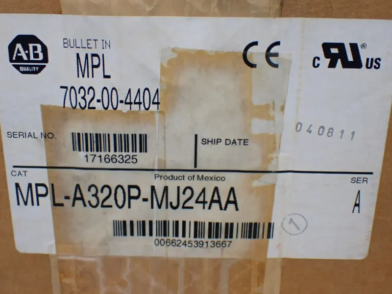 Allen-bradley Servo Motor - Mpl-a320p-mj24aa