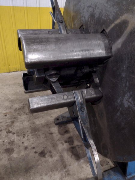 6,000 LB X 24&quot; LITTELL MODEL #60-24 PULL OFF COIL REEL UNCOILER, HYDRAULIC EXPANSION: STOCK #23703