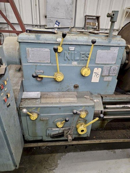 36&quot; X 168&quot; NILES ENGINE LATHE. STOCK #1215225