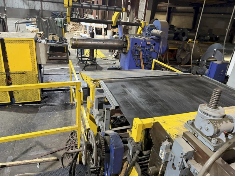 40,000 LB X 60" X .250" CINCINATI ROWE NIAGARA CUT THE LENGTH LINE: YOBRO #25987