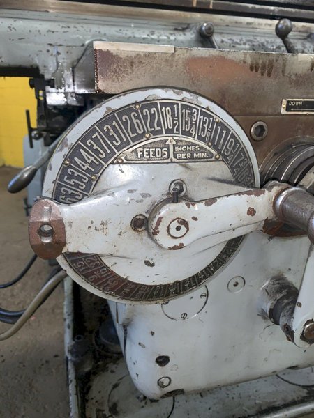50 HP KEARNEY &amp; TRECKER MODEL #550TF-20 HORIZONTAL MILL : STOCK #12200