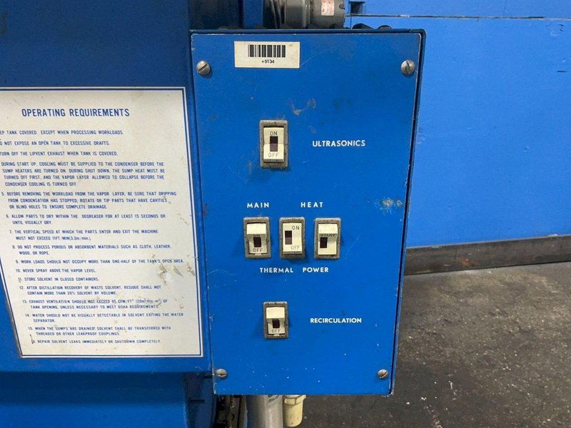 BRANSON 18” X 28” X 39” DEGREASER  -  PSD-1216-R