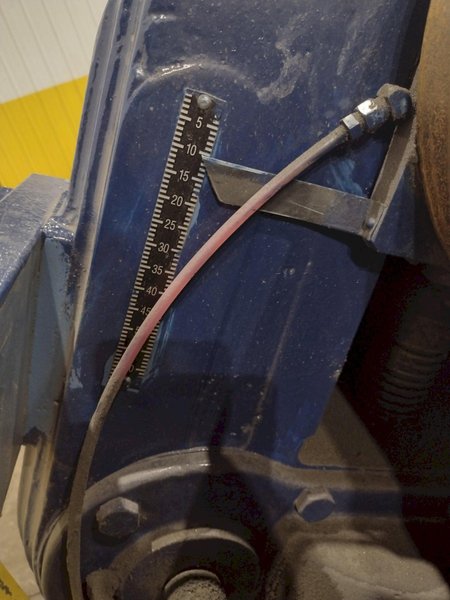 12' X 1/2" WEBB MODEL #9L-1312 3 ROLL INITIAL PINCH PLATE ROLL : YOBRO #24943