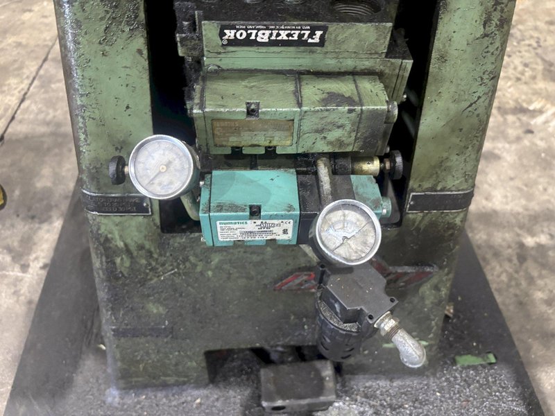 2,000 LBS X 12&quot; LITTELL MODEL #20-12 DOUBLE END PULL OFF UNCOILER COIL REEL: STOCK #23711